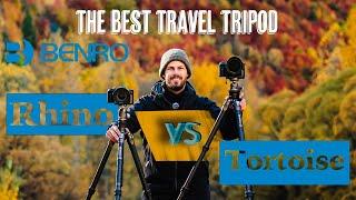 Best travel tripod comparison in the field | Benro Rhino VS Benro Tortoise