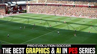The BEST GFX and AI in the Pro Evolution Soccer series! 10x better CPU AI than PES 2021!