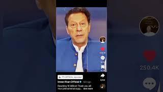 imran khan 10M followers Complete in TikTok  #imrankhan #follower #love