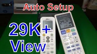 How to Auto Setup Chunghop 1000 in 1 Universal AC Remote