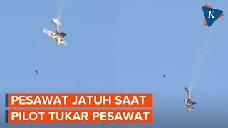 Atraksi Berujung Kecelakaan, Pesawat Jatuh Saat Dua Pilot Bertukar Tempat