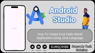 Part 1 | How To Create First Hello World Application | Android Studio