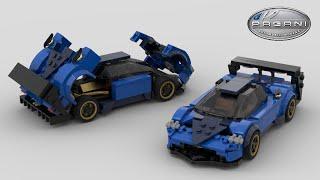 Custom Speed Champions Style LEGO Pagani Zonda R moc Tutorial!