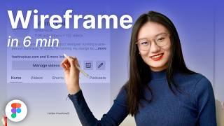 Figma Wireframe Tutorial for Beginners (2025)