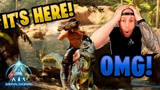 The trees BoUnCe!! - ARK SURVIVAL ASCENDED Launch Trailer Reaction