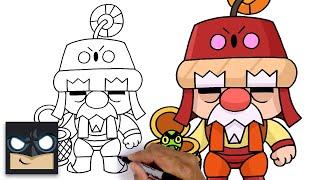 How To Draw Merchant Gale | Brawl Stars