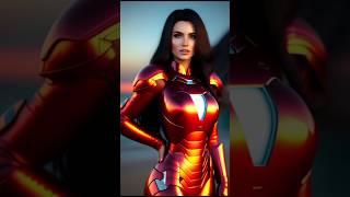 iron man wanita, gambar buatan Ai #shorts #ai #artificialintelligence