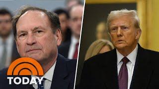 Trump calls with Justice Alito in push to halt his criminal sentencing