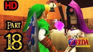 Zelda Ocarina of Time 3D 100% Walkthrough 1080p HD Part 18 - Big Poe Locations - 4th Bottle