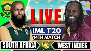 LIVE: West Indies Masters vs South Africa Masters, IML T20 2025 | international masters league 2025