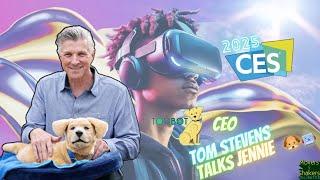 CES 2025 #EXCLUSIVE l TOMBOT CEO unveils 'Jennie,' the Robotic Dog