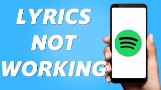 Spotify Lyrics Not Working / Showing! (2025)