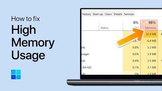 How To Fix High Memory Usage on Windows 11 - Reduce RAM Utilization