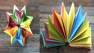 DIY Paper Art & Crafts Ideas 〜2 Easy Anti Stress Transformer (Easy Origami)