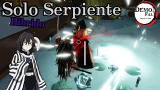 Infinity Castle con Serpiente SOLO Demonfall - ROBLOX