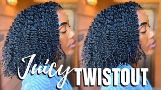 PERFECT TWISTOUT COMBO | JUICY, SHINY, AND VOLUMINOUS - LETS GET INTO IT