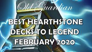 Best Hearthstone decks to climb to Legend (Galakrond's Awakening, February 2020)