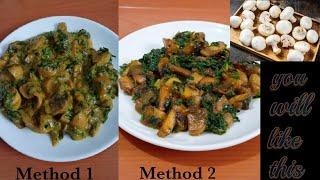 how to cook mushrooms/ mushroom recipes/ how to cook mushrooms Kenyan style