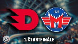 DYNAMO PARDUBICE - MOTOR ČESKÉ BUDĚJOVICE | SESTŘIH UTKÁNÍ | 2.ČTVRTFINÁLE