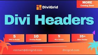 How to use divi header layouts