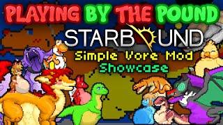 Playing by the Pound | Starbound Simple Vore Mod Showcase