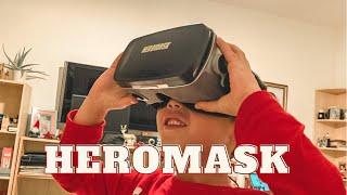 HEROMASK VIRTUAL REALITY HEADSET REVIEW | EDUCATIONAL GAMES