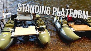 Wilderness SE and Colorado XT Pontoon Standing Platform Tutorial(HOW-TO Step by Step)