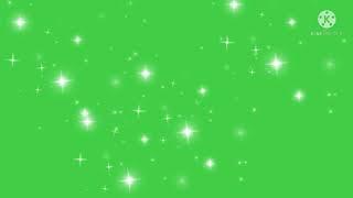 trending green screen star background