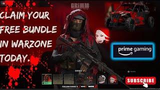 How to claim free Amazon Prime Gaming bundle in Warzone? Grimm Crimson Pack & Zombie Mob Guard Epic