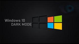How to Enable DARK MODE theme in Windows 10 (Official)