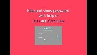 Hide and show password in java swing {Free Code}