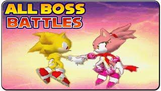 Sonic Rush - All Bosses (S Rank)