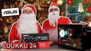 24. LUUKKU - io-techin tekniikkajoulukalenteri 2023 (Radeon RX 7800 XT -pelitietokone)