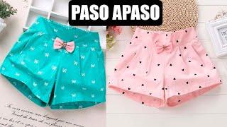 DIY  Como hacer short para niña