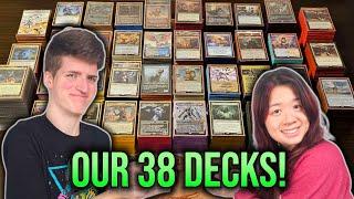 A Complete Tour of Our 38 Commander Decks!