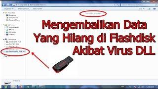 Cara Mengembalikan Data di flashdisk akibat hiden file atau virus shorcut