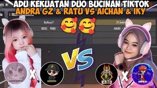 ADU KEKUATAN!! DUO BUCIN ANDRA ST & AMURE RATU VS DUO BUCIN AICHAN & IKY