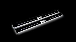 Led door sills for Hummer H2 with logo H2