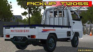 RILIS PICKUP MITSUBISHI T120SS STANDAR BY ADE ISKANDAR||FREE LIVERY + PPL||MOD BUSSID TERBARU 2022||