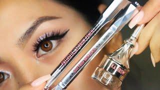 Updated Benefit Cosmetics Brow Tutorial On Thin Brows
