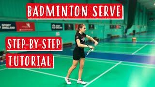 Backhand Serve - A step-by-step guide EVERY BADMINTON PLAYER NEEDS!