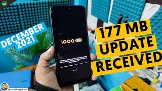 #iQOO_Z3 #DecemberUpdate 177 MB rollout indian user ️