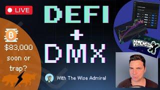 BTC ATH Soon? DeFi and DMX | Live Stream with The Wise Admiral