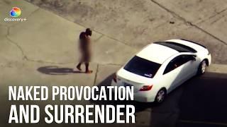 Hardened Criminal Naked at Gas Station | Exposed: Naked Crimes | Discovery+