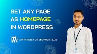 How to Set Any Page As Homepage in Wordpress