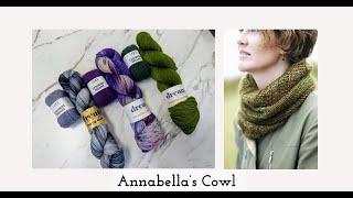  LIVE today! Knit Annabel’s Cowl—a soothing holiday project paired with cozy Lang Cashmere Dreams.