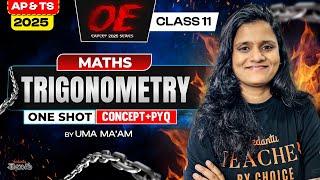 Trigonometry Class 11 Maths in One Shot [ Concept + PYQ ] AP & TS EAPCET 2025