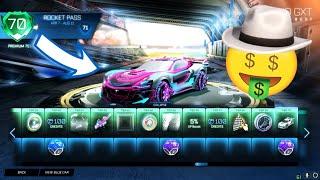 BUYING *ALL* SEASON 3 ROCKET PASS TIERS!!!