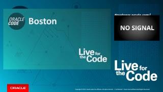 Oracle Code Boston: Technical Sessions: Grand Ballroom B