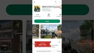 PUBG New State Offline game Download Now On Playstore Link Discripshion #shorts